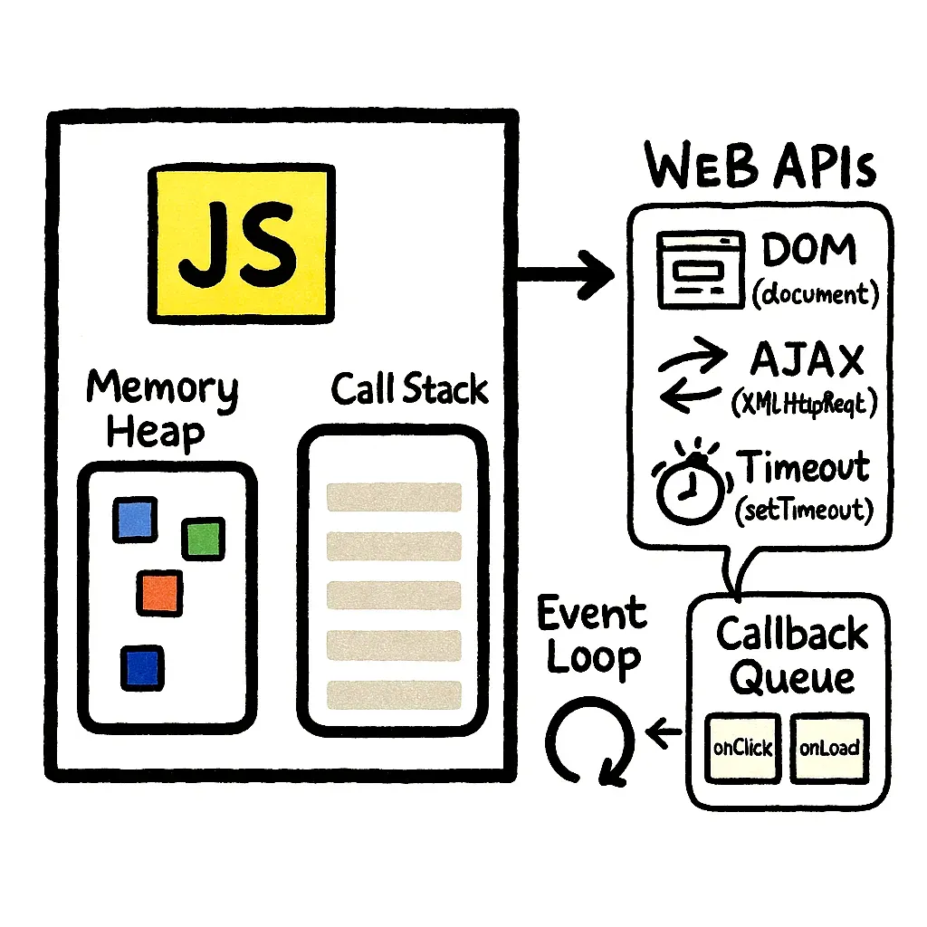 이벤트 루프의 작동 원리