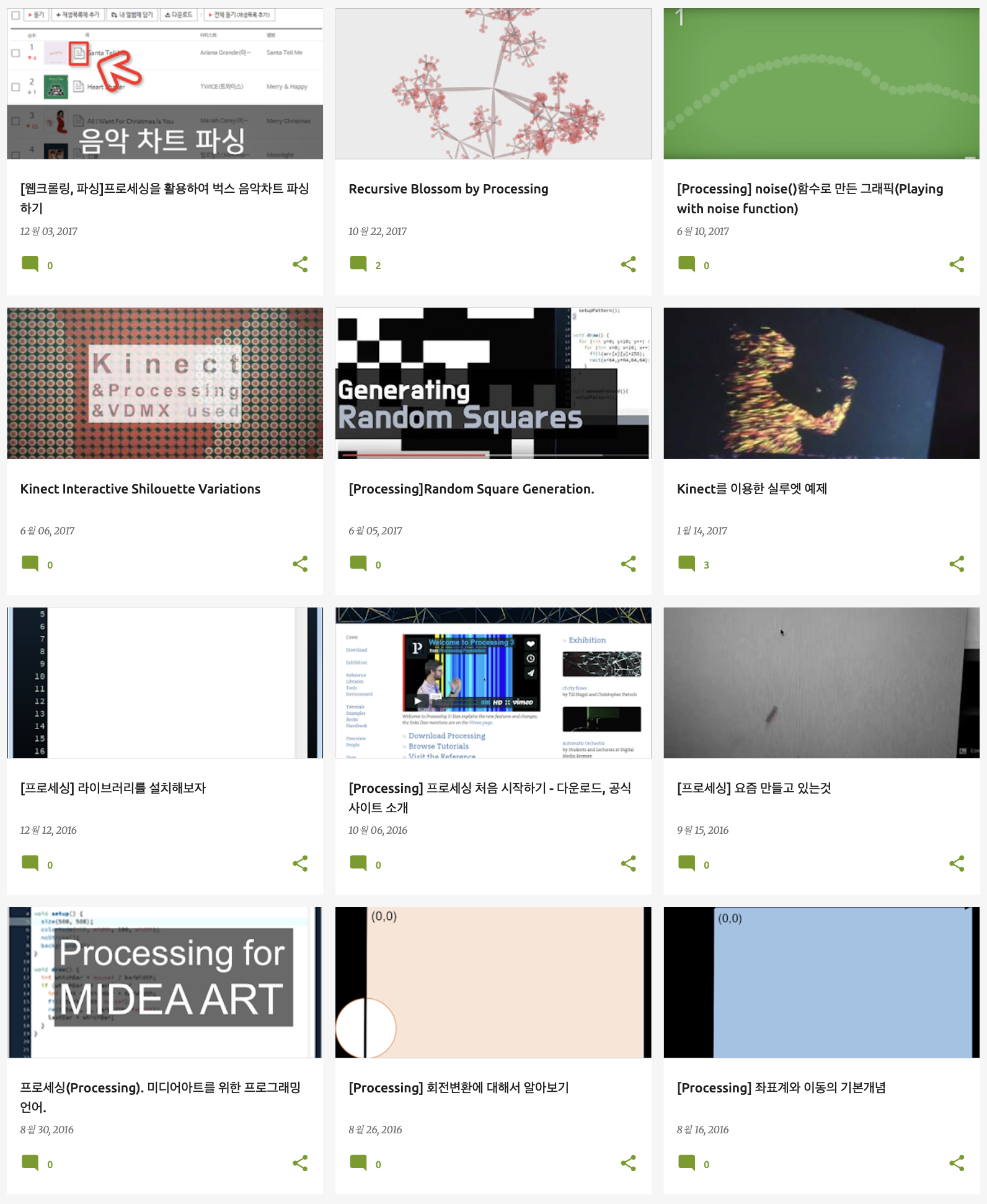 2017년의 포스팅